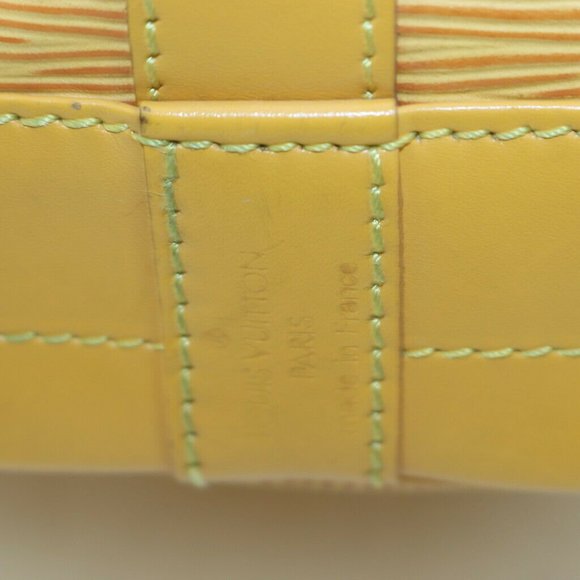 Louis Vuitton Noe M44009  Yellow Epi Shoulder Bag 11570 - Picture 7 of 9